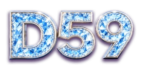 Logo D59 Indonesia untuk kasino online, slot gacor, live casino, taruhan olahraga, bonus member baru, deposit QRIS, dan penarikan dana cepat